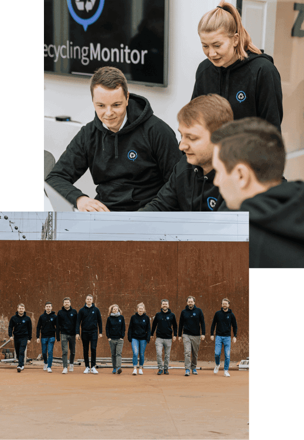 Collage des RecyclingMonitor Teams